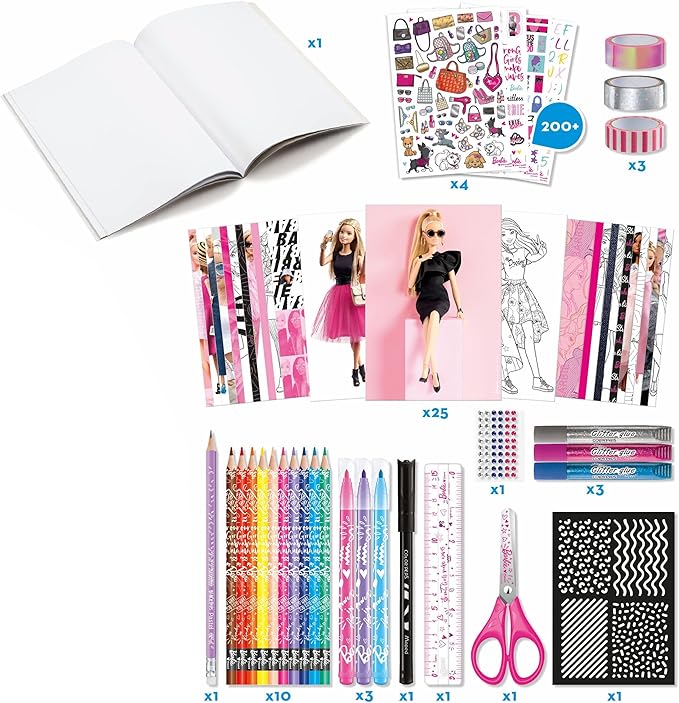 JUEGOS CREATIVOS, CAJITA SCRAPBOOKING - BARBIE - Image 5