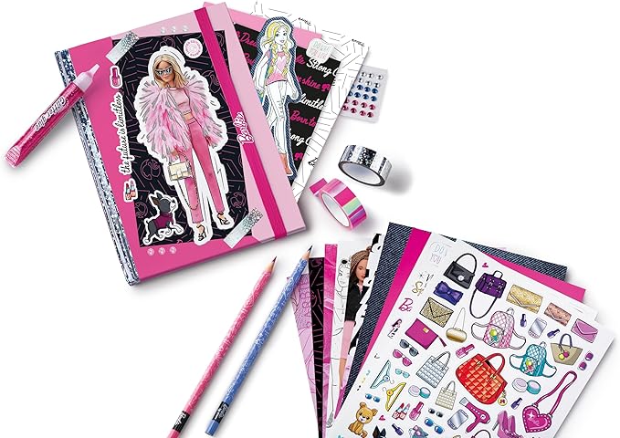 JUEGOS CREATIVOS, CAJITA SCRAPBOOKING - BARBIE - Image 6