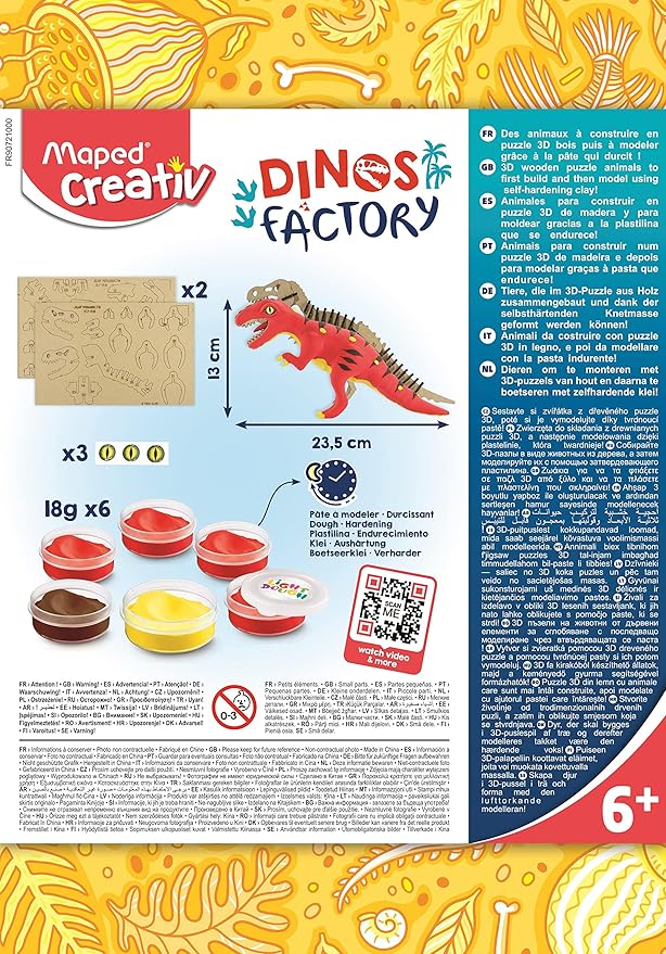 JUEGOS CREATIVOS, DINOS FACTORY-TREX- - Image 4