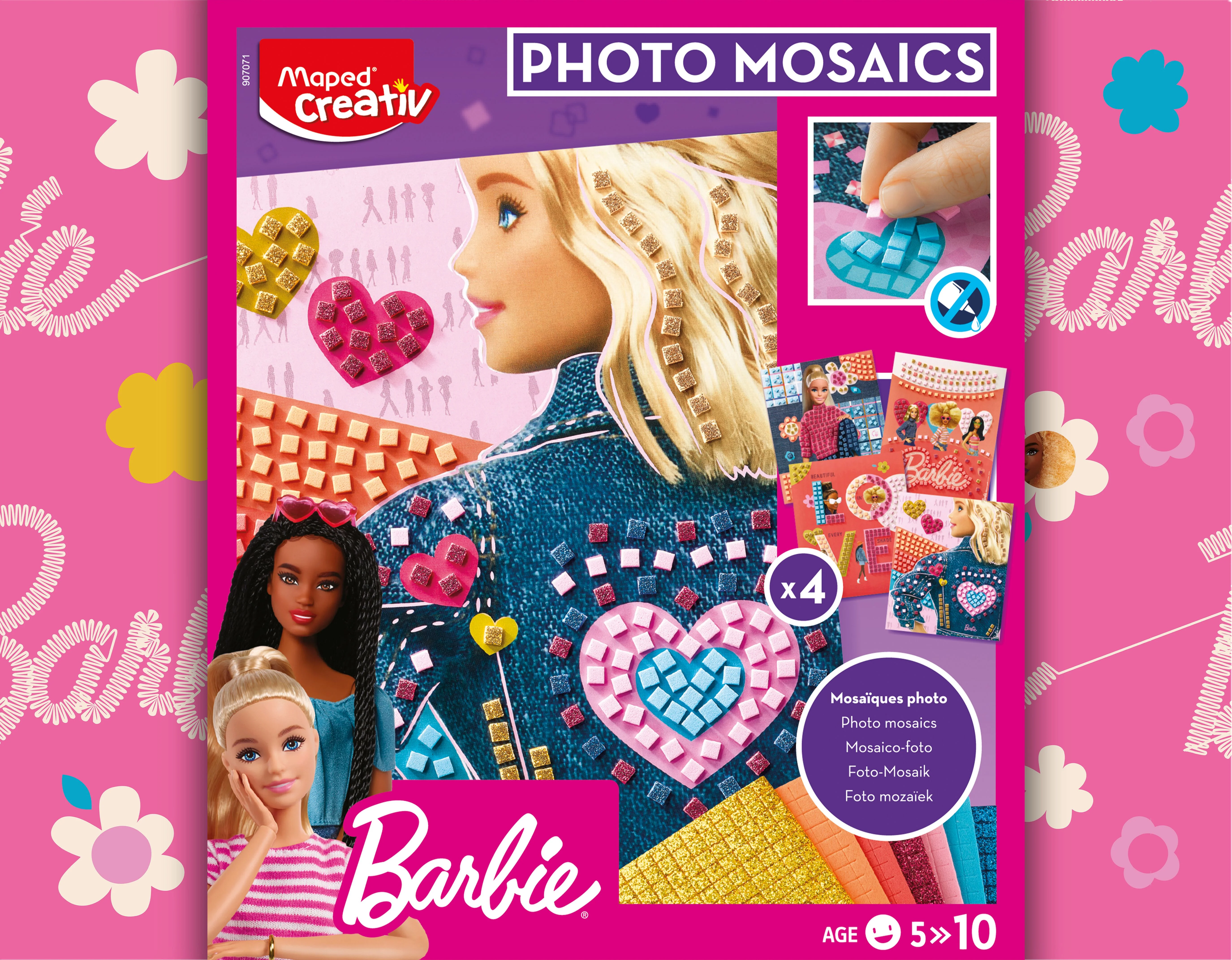 JUEGOS CREATIVOS. FOTO MOSAICOS BARBIE - Image 2