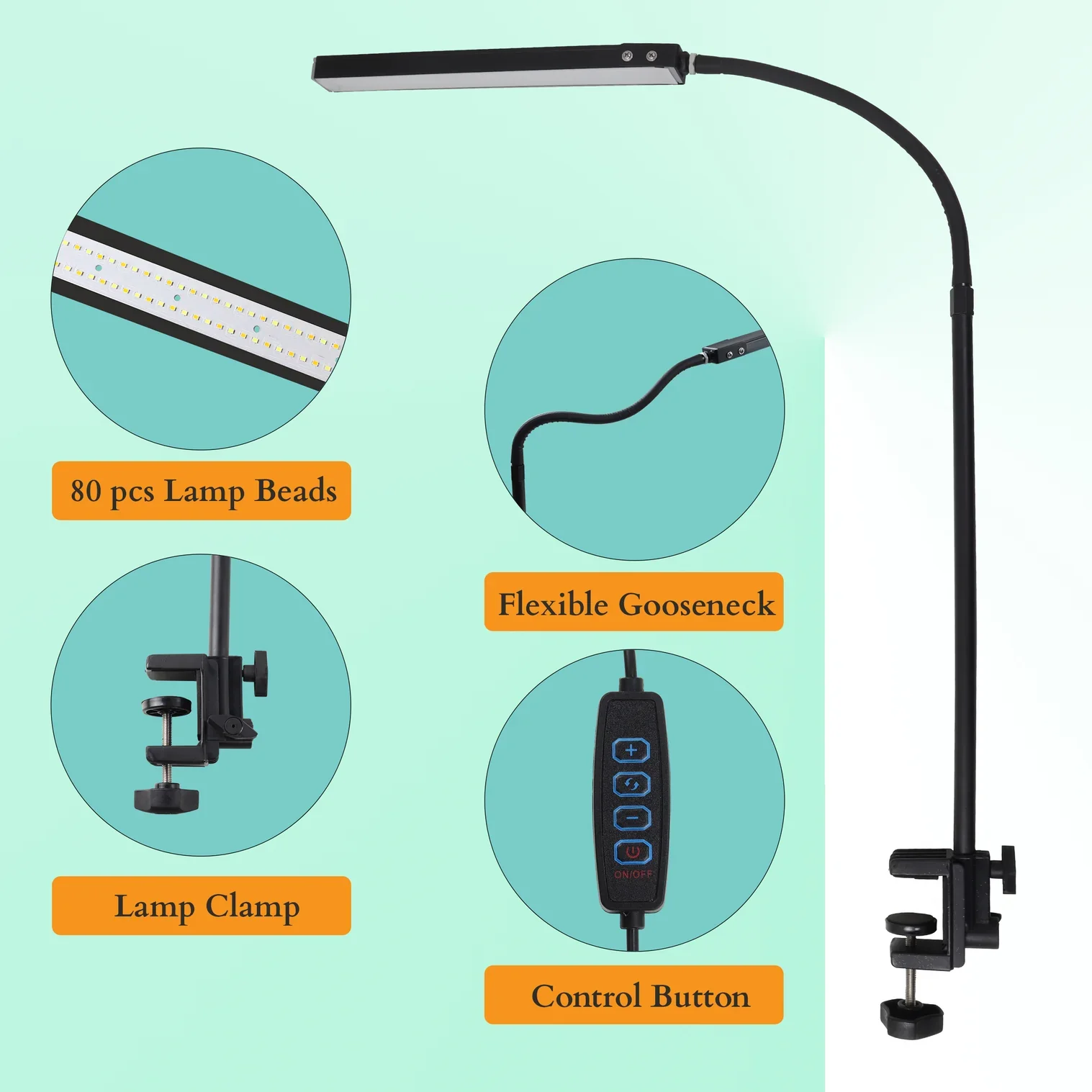 LAMPARA LED 12" 5 VOLTIO P/MESA DE DIBUJO - Image 3