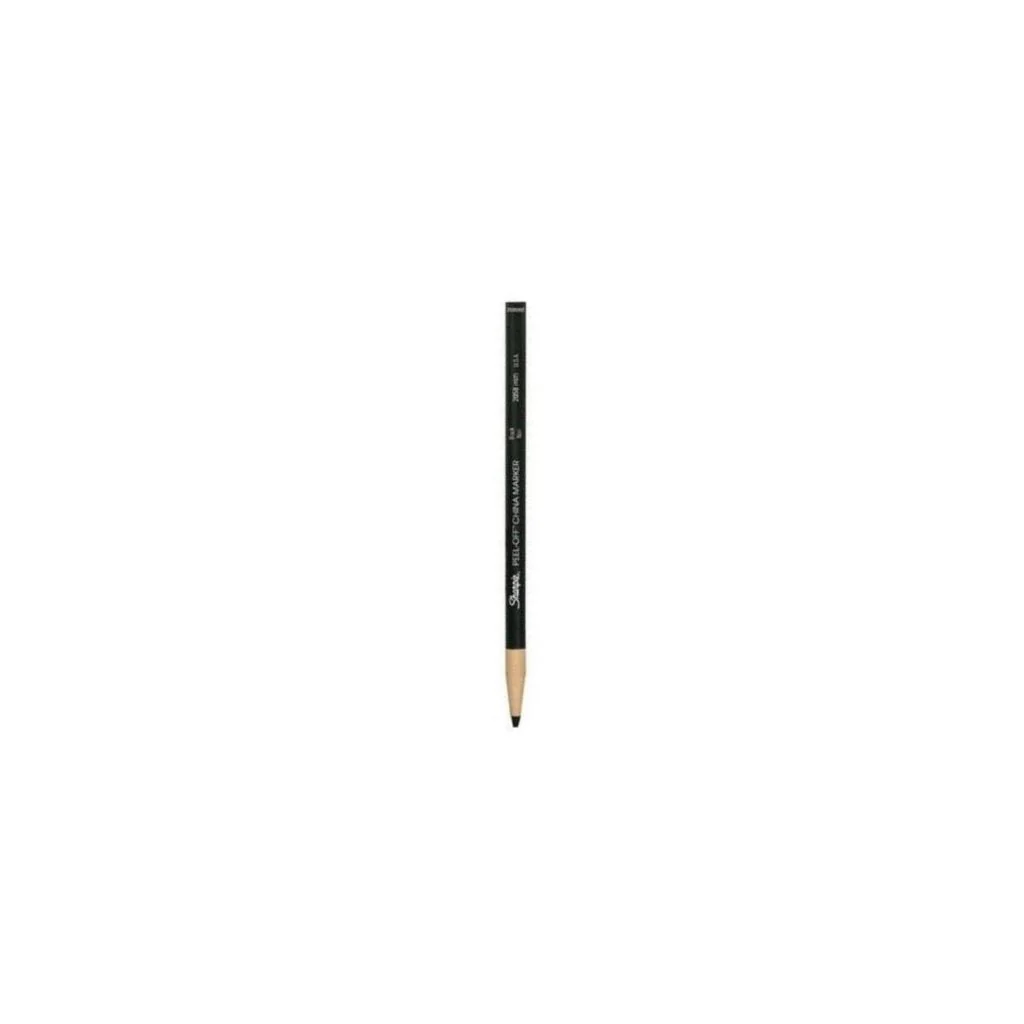 LAPICES CHINA MARKER DE CERA Sharp. NEGRO
