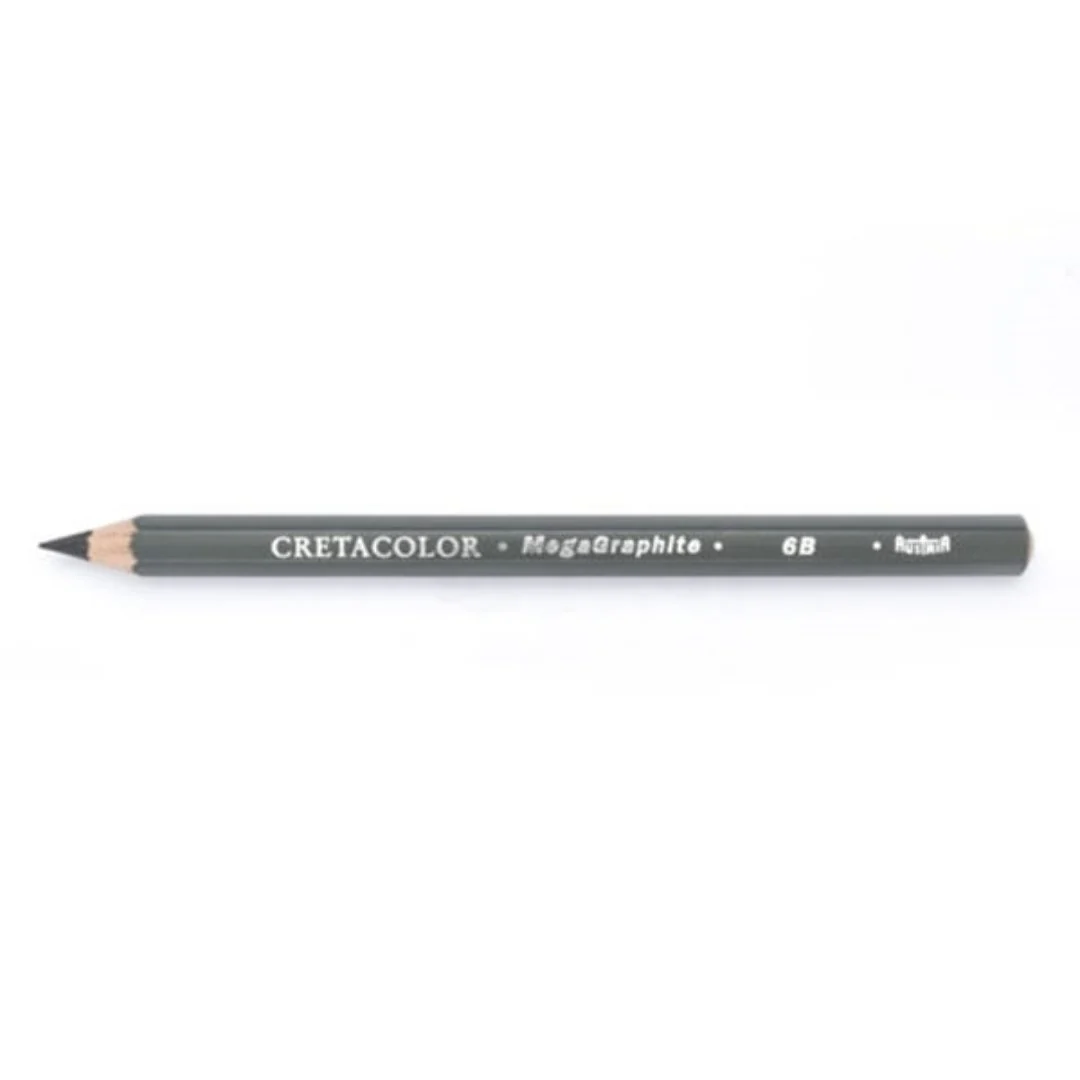 LAPICES DE DIBUJO GRAFITO MEGA (6B)