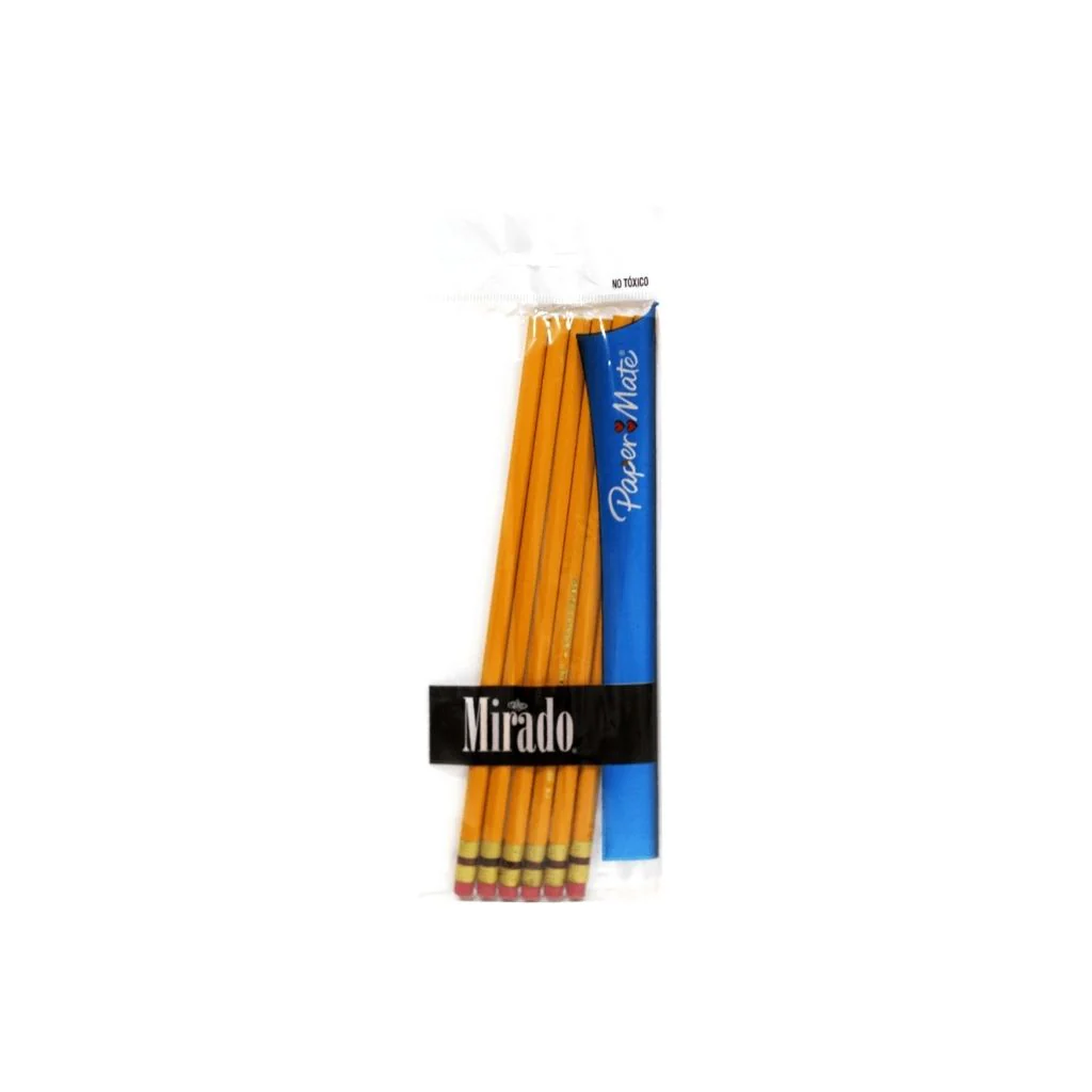 LAPICES PAPERMATE MIRADO 6/1 AMARILLO BL