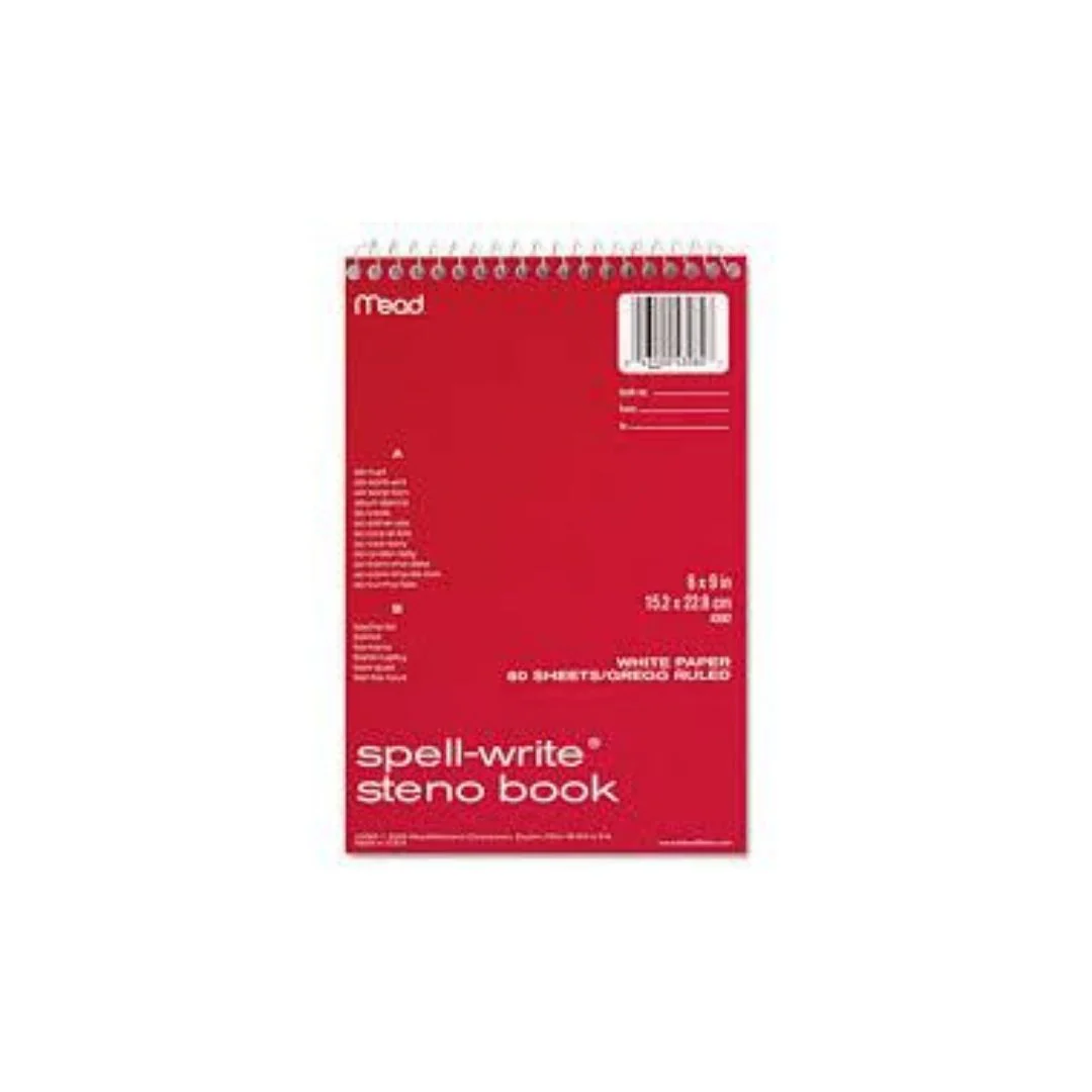 LIBRETAS DE TAQUIGRAFIA 80HOJAS (MEAD)