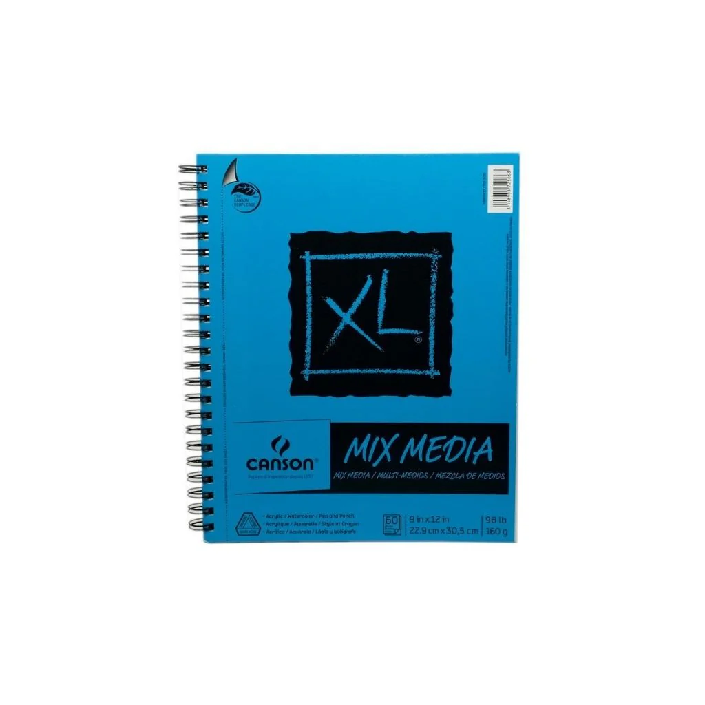 LIBRETAS DE DIBUJO XL MIX MEDIA 9 X 12