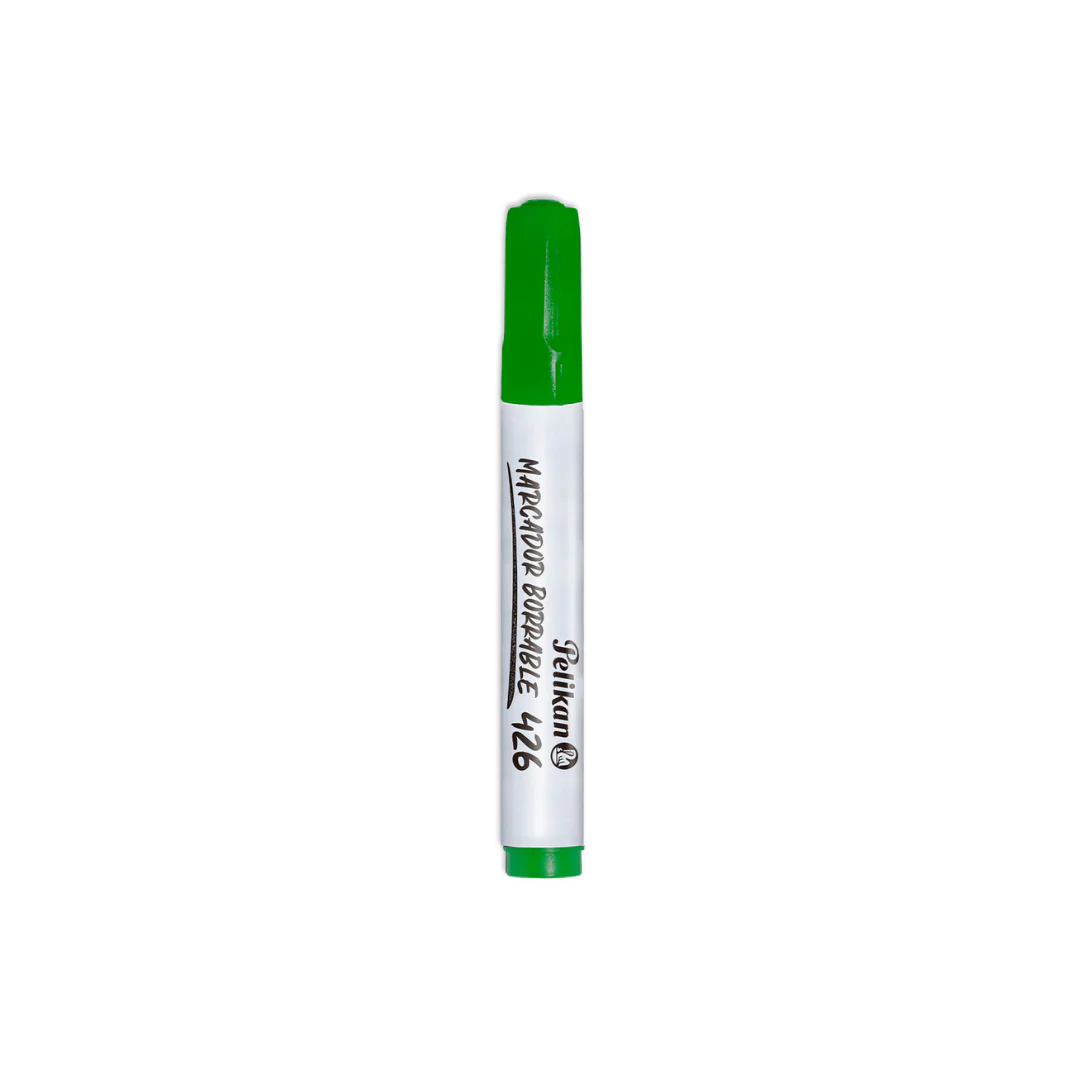 MARCADOR BORRABLE P/PIZARRA 426 VERDE