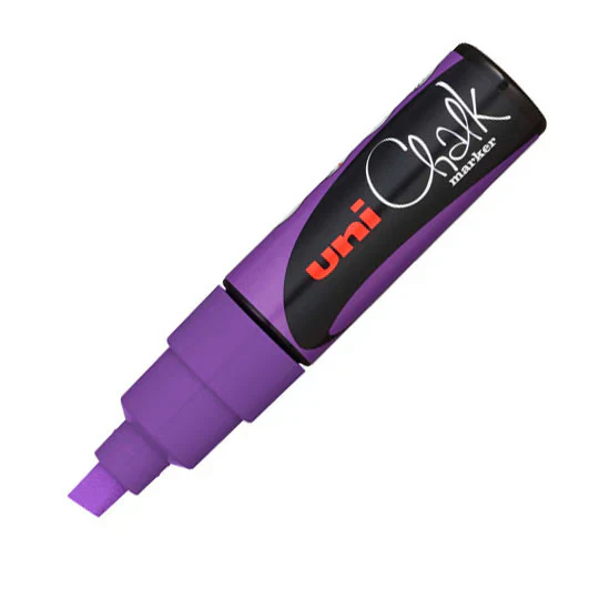 MARCADOR P/PIZARRA BLANCA CHALK (8mm) VIOLETA