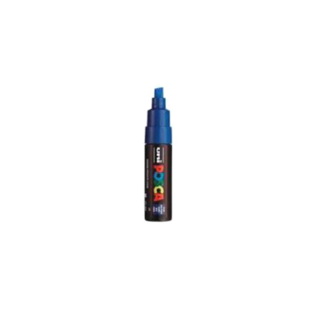 MARCADOR POSCA PUNTA ANCHA AZUL