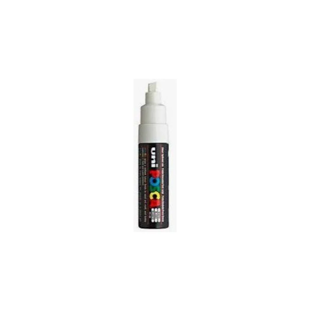 MARCADOR POSCA PUNTA ANCHA BLANCO