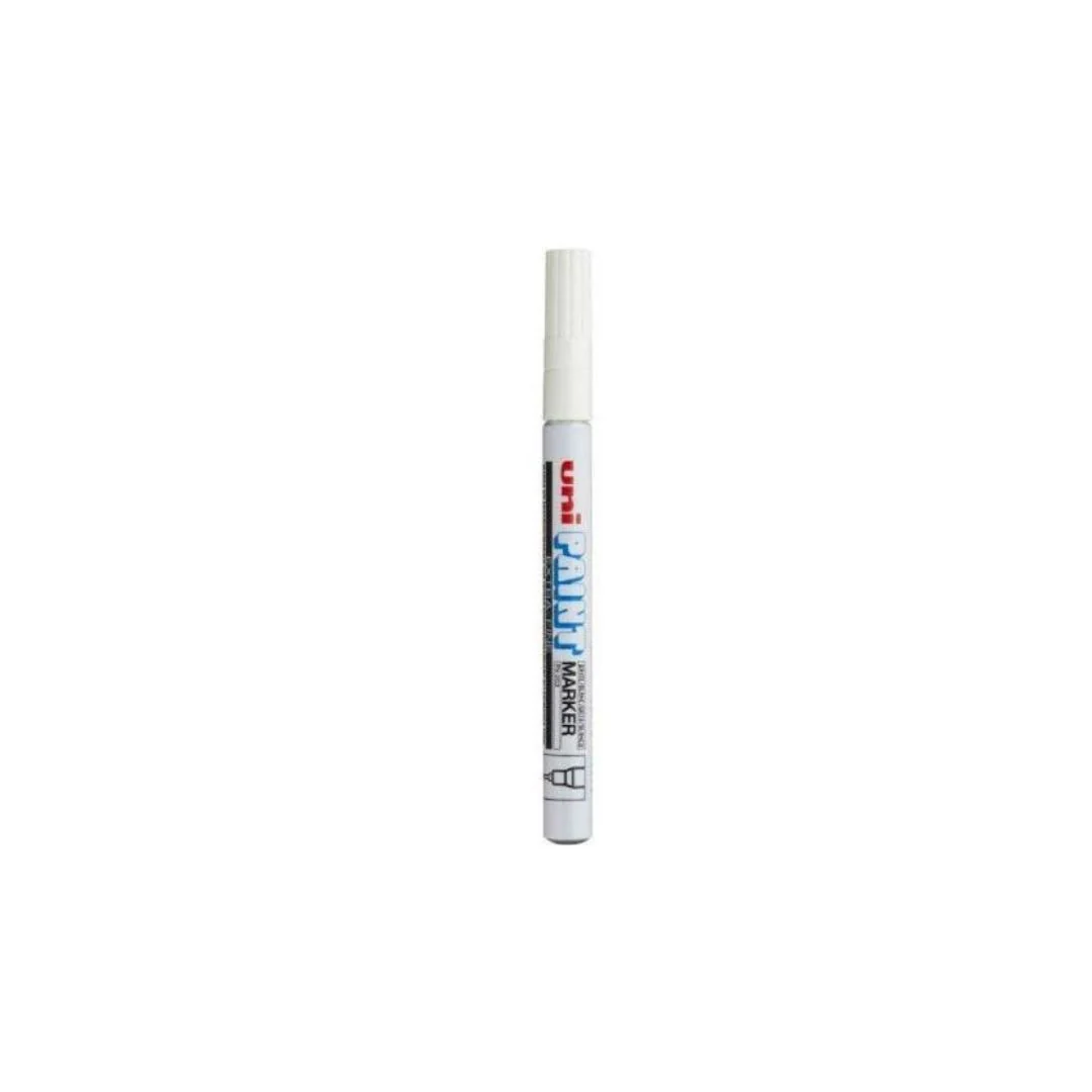 MARCADOR PERMANENTE UNI-PAINT PTO. FINO BLANCO