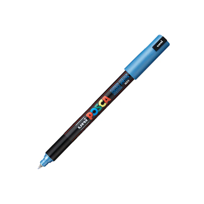 MARCADORES POSCA ULTRA FINO AZUL
