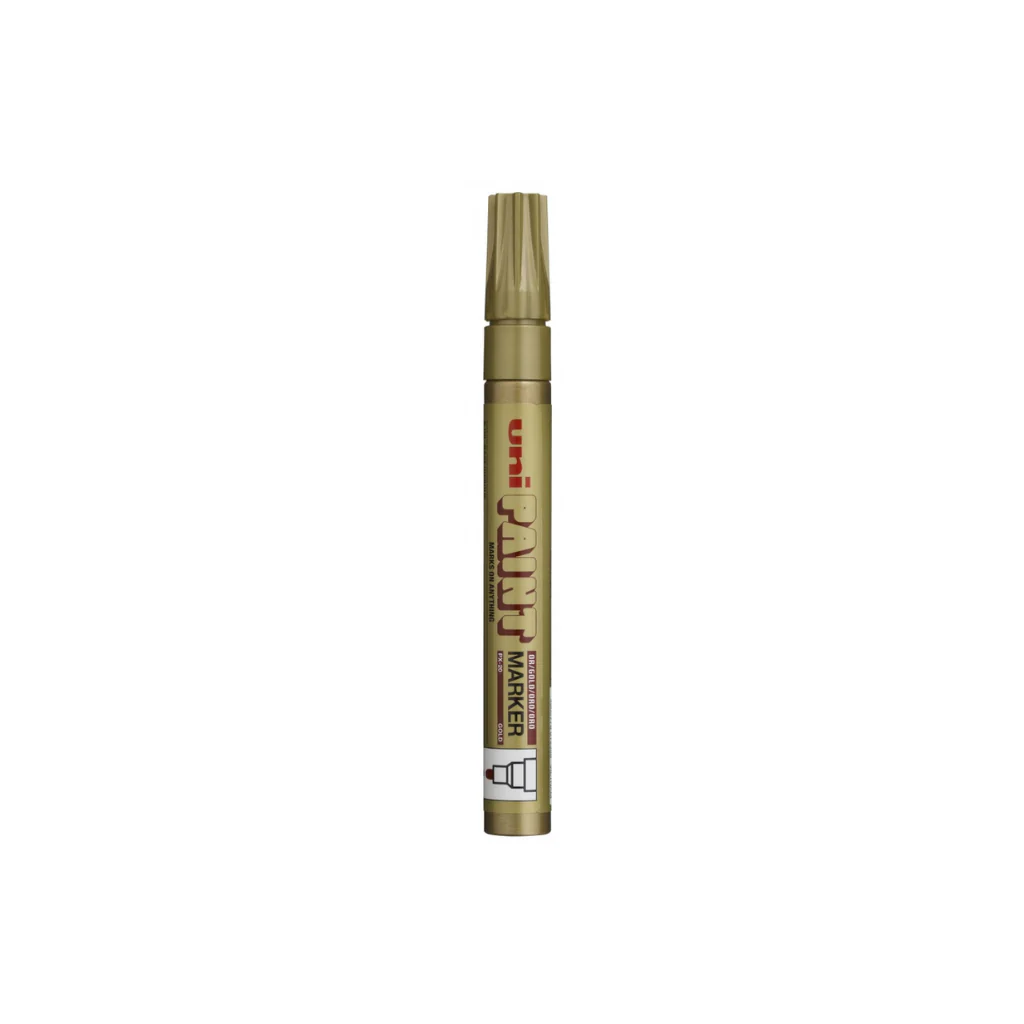 MARCADORES UNI-PAINT SHINY PTO. FINO MED. ORO