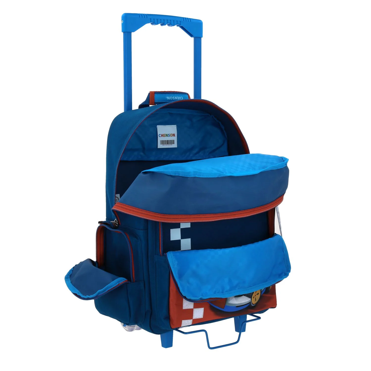 MOCHILA C/RUEDA CHENSON GDE. MARIO B. BRIFE AZUL  XXV - Image 4