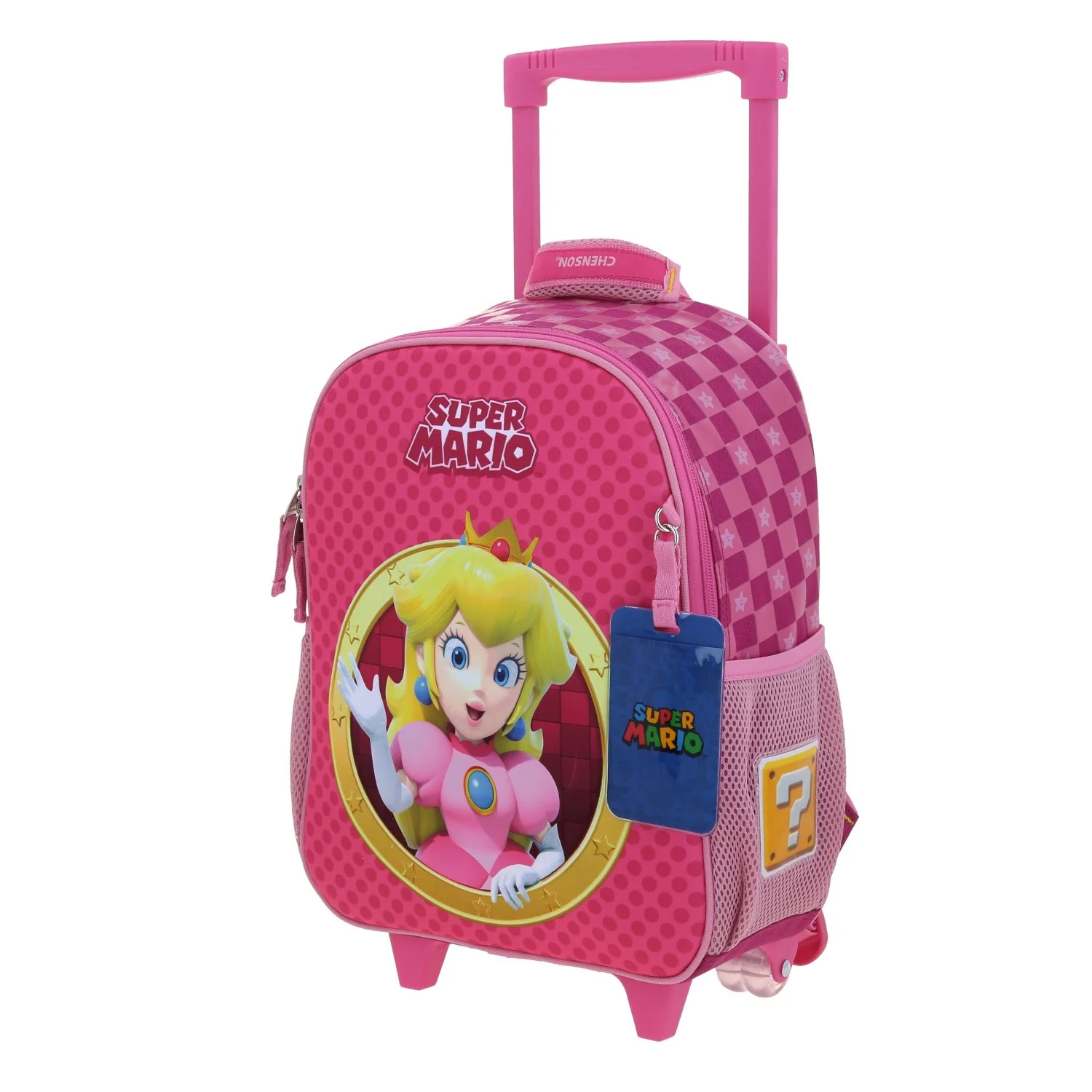 MOCHILA C/RUEDA CHENSON PEQ. MARIO B. BARB ROSA XXV - Image 3