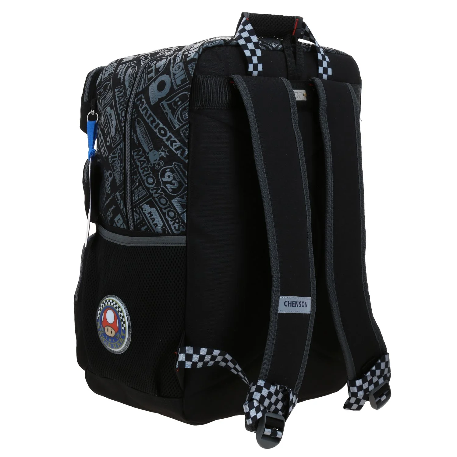 MOCHILA CHENSON EXTRA GDE. MARIO B. RACER NEGRO XXV - Image 7