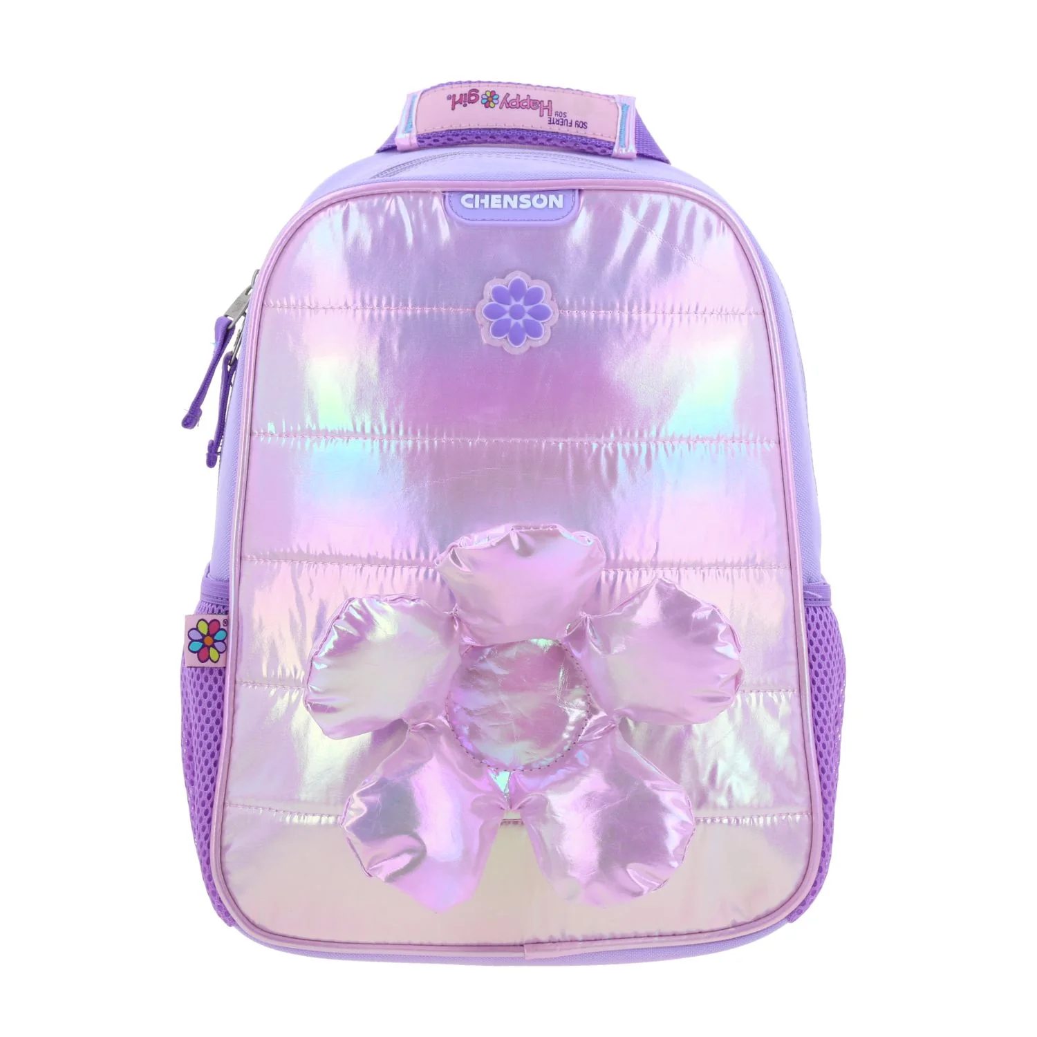 MOCHILA CHENSON PEQUEÑA HG FLOF VIOLETA XXV
