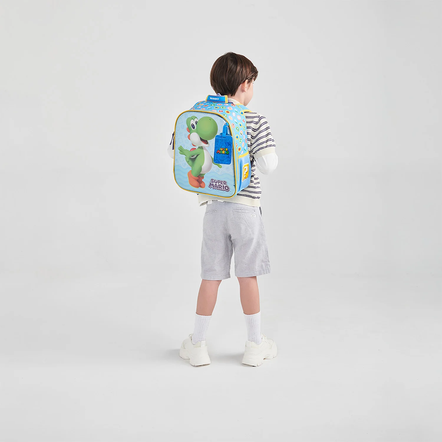 MOCHILA CHENSON PEQUEÑA MARIO B. PARAM AZUL  XXV - Image 8