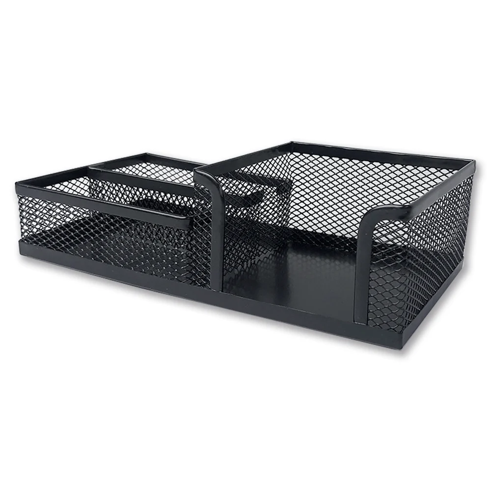 ORGANIZADOR P/ESCRITORIO DE METAL NEGRO
