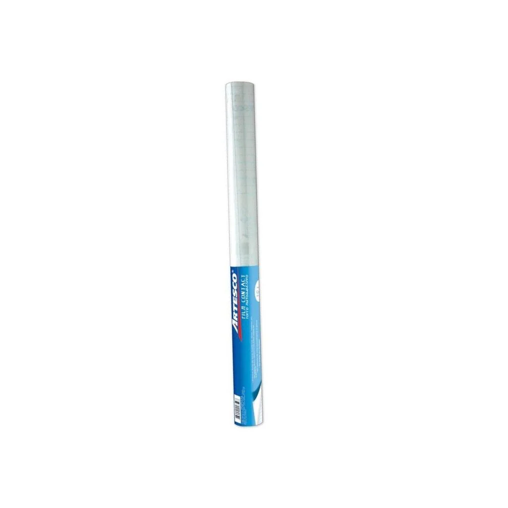 PAPEL ADHESIVO P/FORRAR 18" X 18Mts Clear