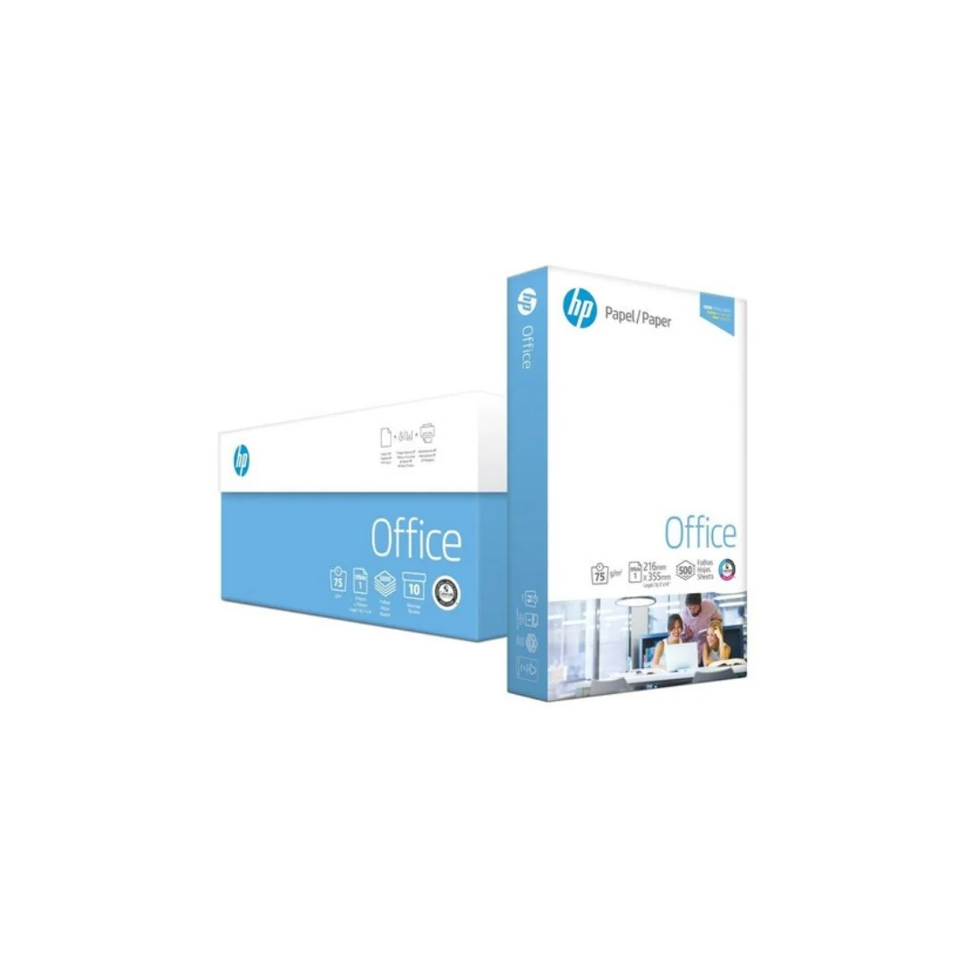 PAPEL BOND 20 (8.5 X 14) HP OFFICE (75g) Legal