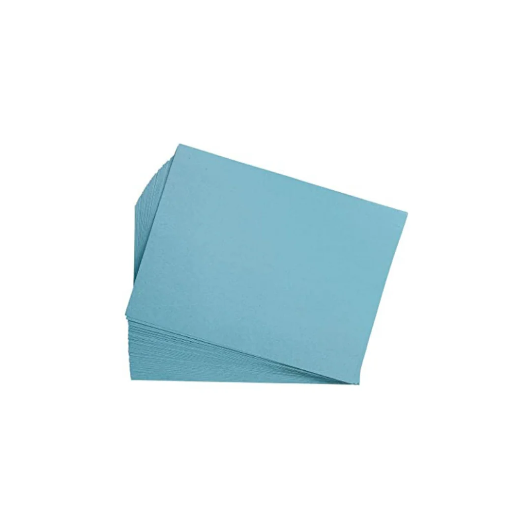 PAPEL CONSTRUCCION (18 X 24) AZUL CLARO