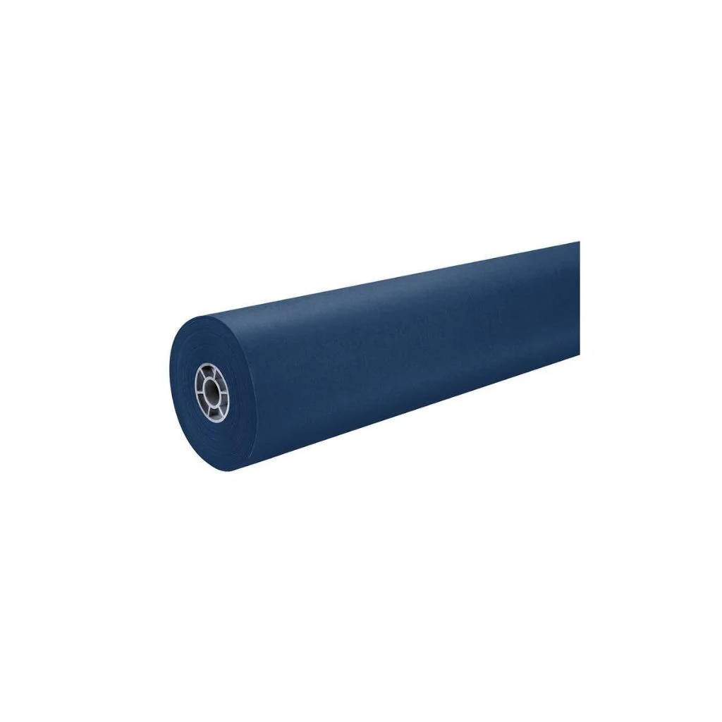 PAPEL MANILA EN YARDA (36 X  500ft) AZUL OSCURO