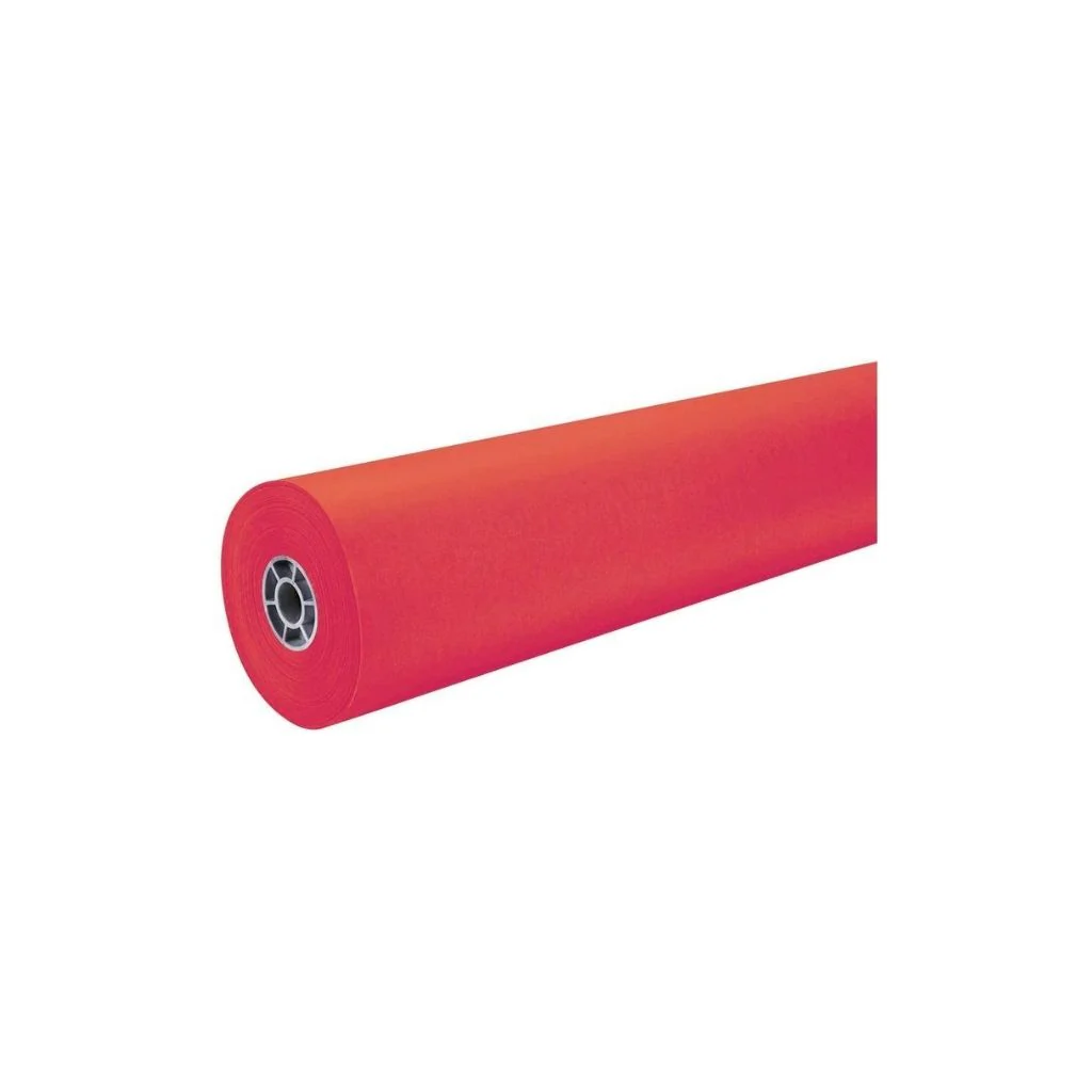 PAPEL MANILA EN YARDA (36 X  500ft) ROJO FLAME