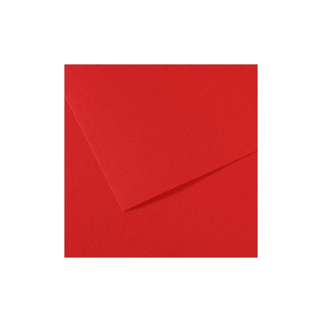 PAPEL MI-TEINTES (50 X 65 cm)ROJO VIVO