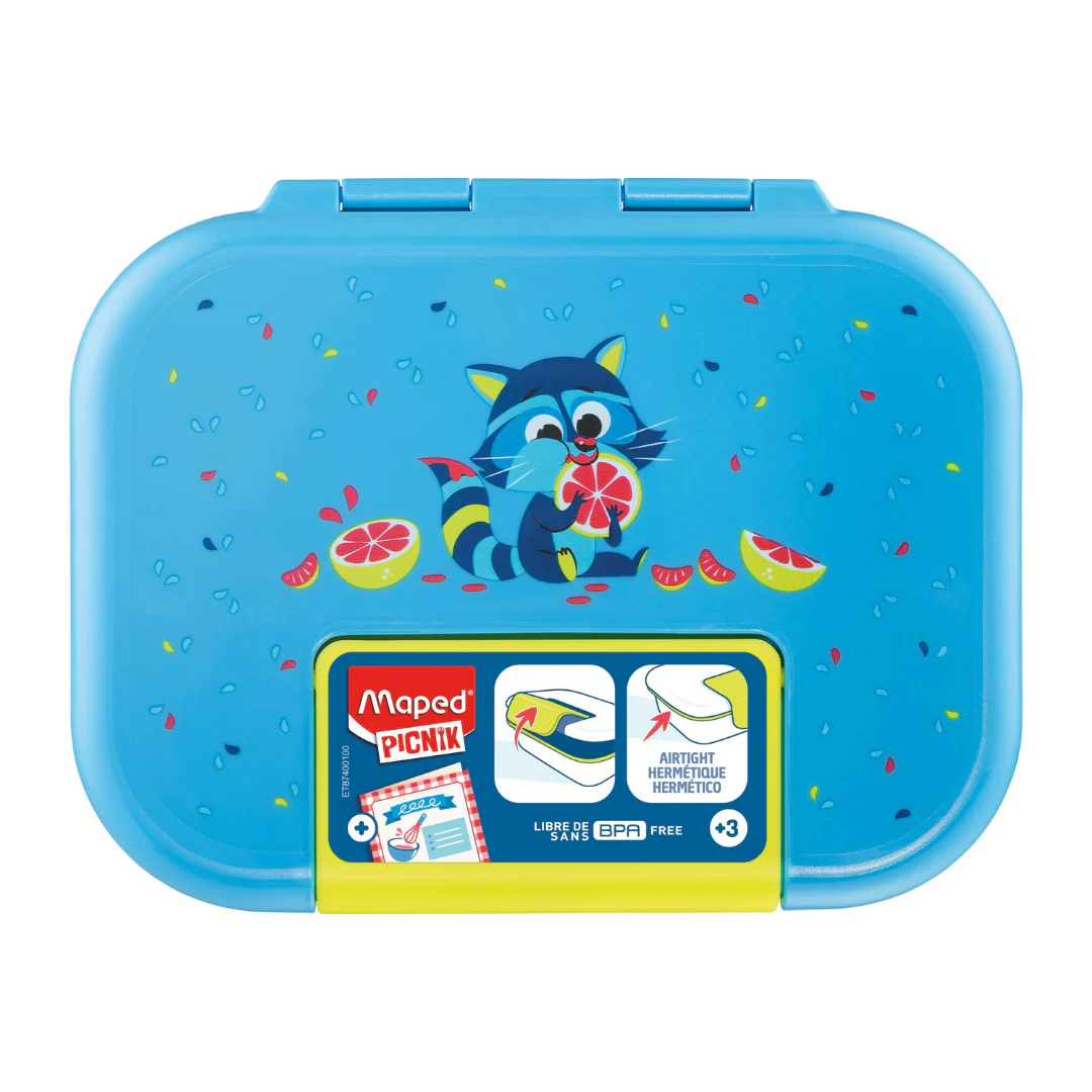 RECIPIENTE P/MERENDAR MINIZ ECOZEN 900ML MAPACHE - Image 2