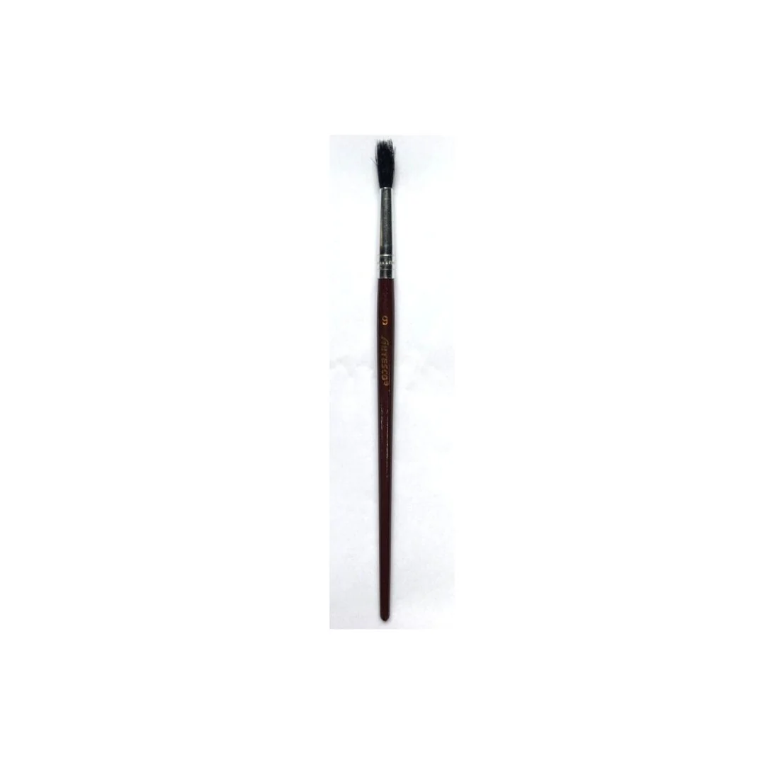 PINCELES CABRA REDONDA # 9 M.MADERA MARRON
