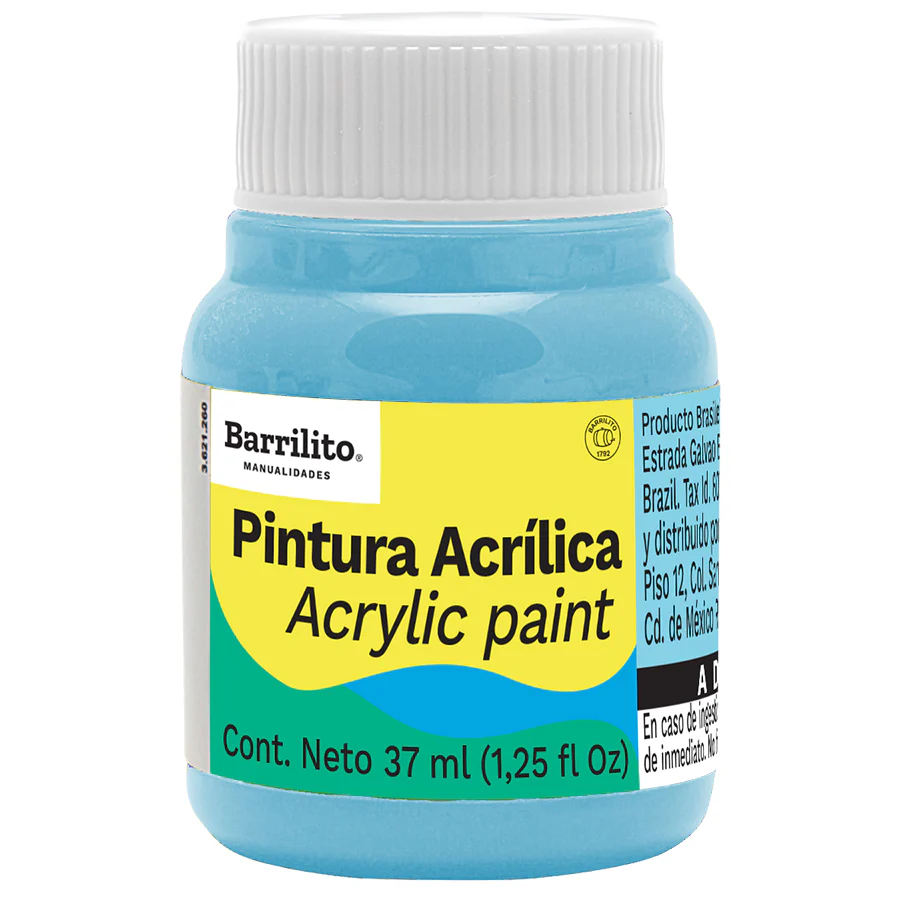 PINTURA ACRILICA 37ML AZUL CIELO 0540 0