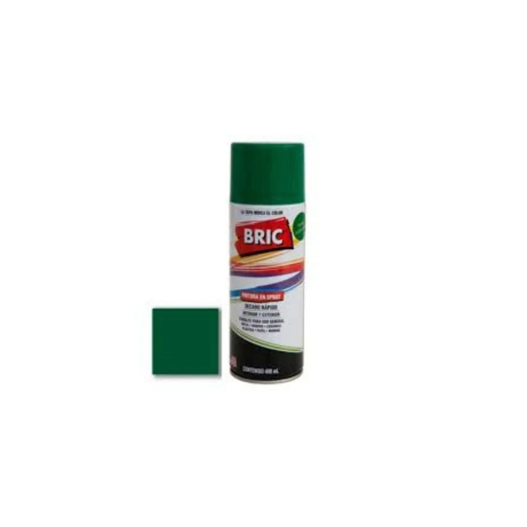 PINTURA EN SPRAY BRIC 13.5 Onz. VERDE (400ml)