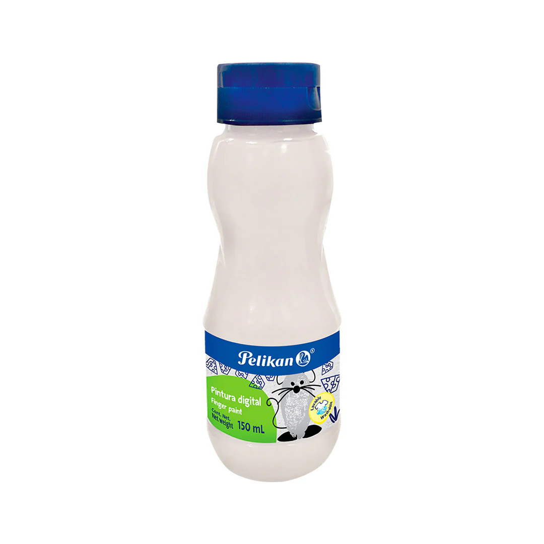 PINTURA P/DEDOS 150 ML  BLANCO