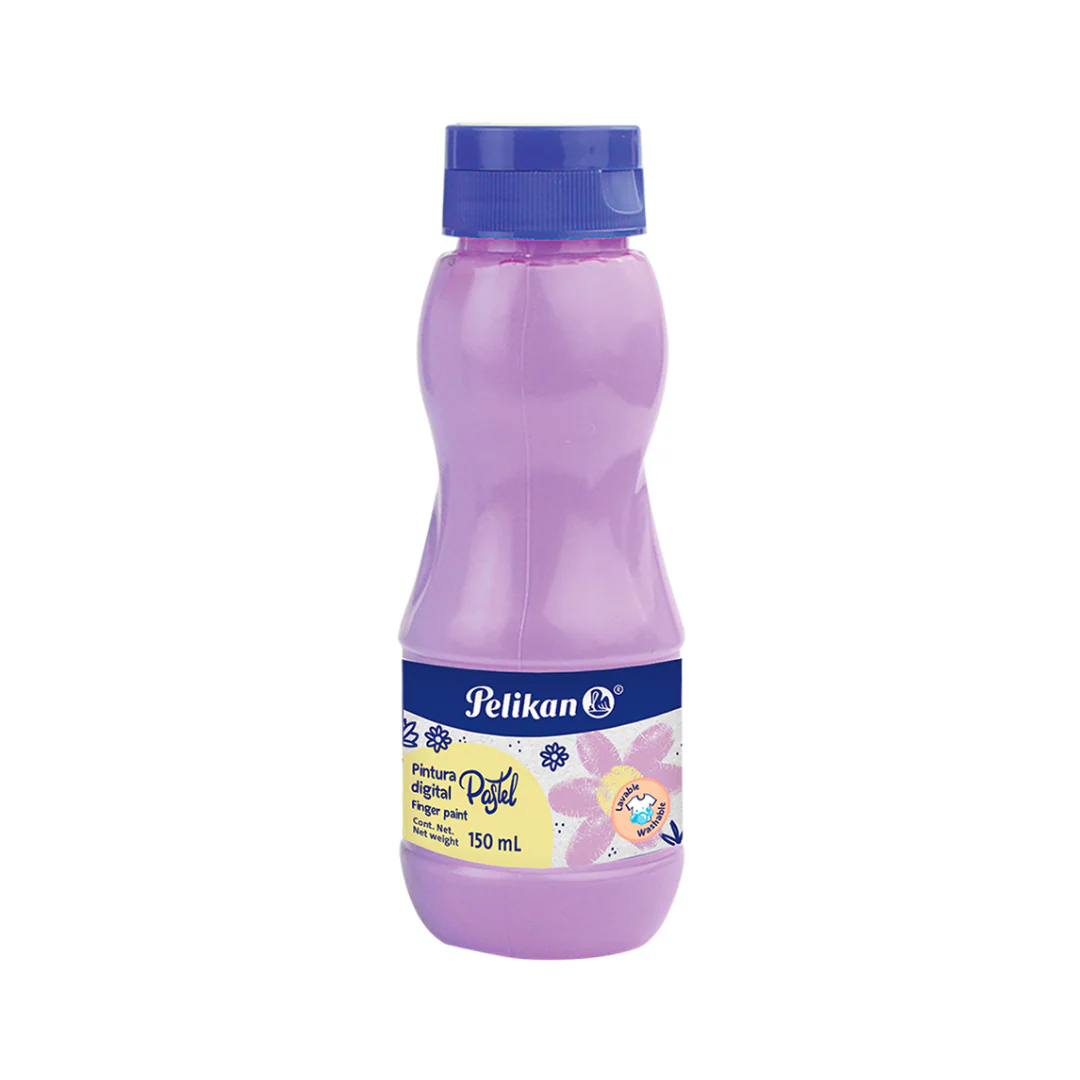 PINTURA P/DEDOS 150 ML PASTEL VIOLETA