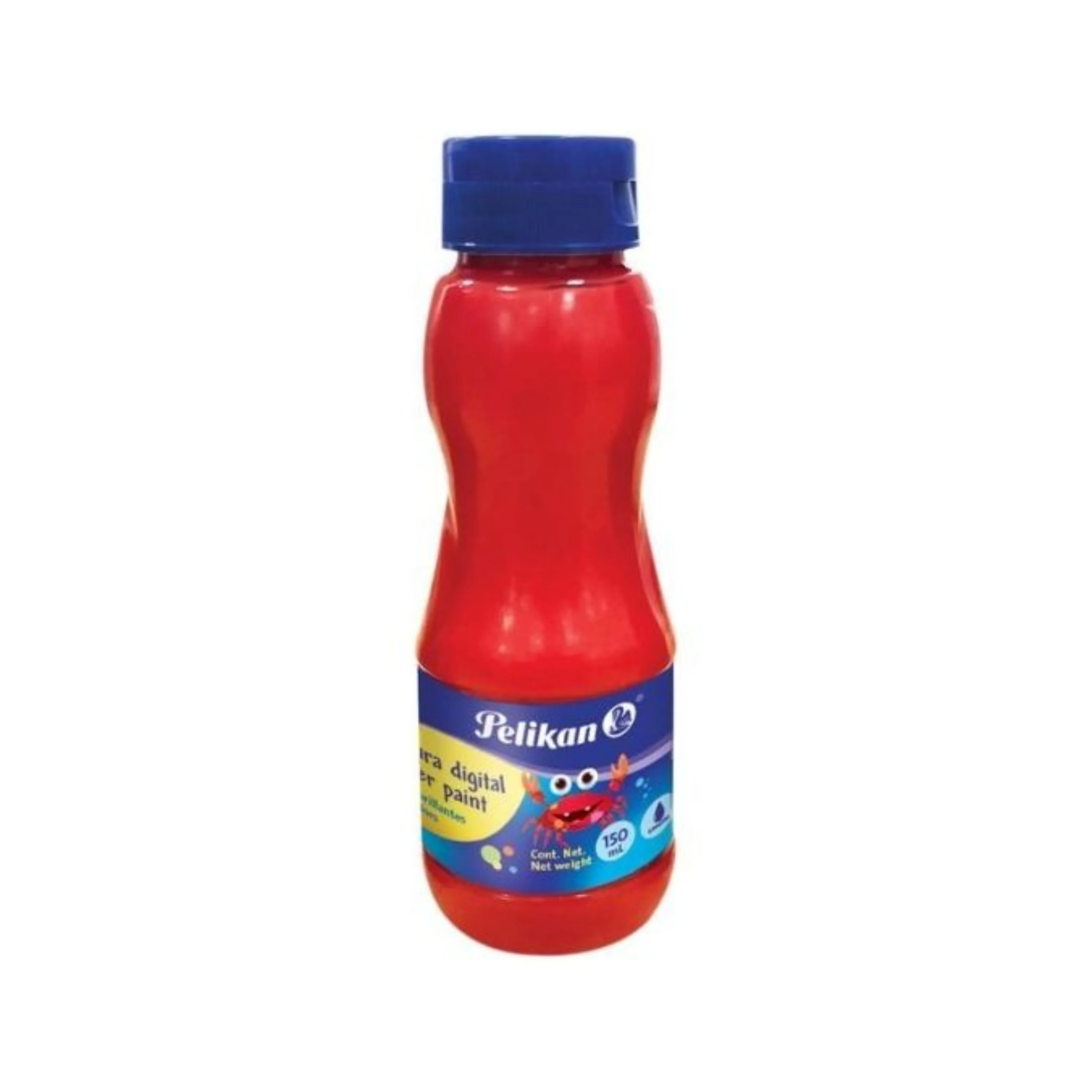 PINTURA P/DEDOS 150 ML  ROJO