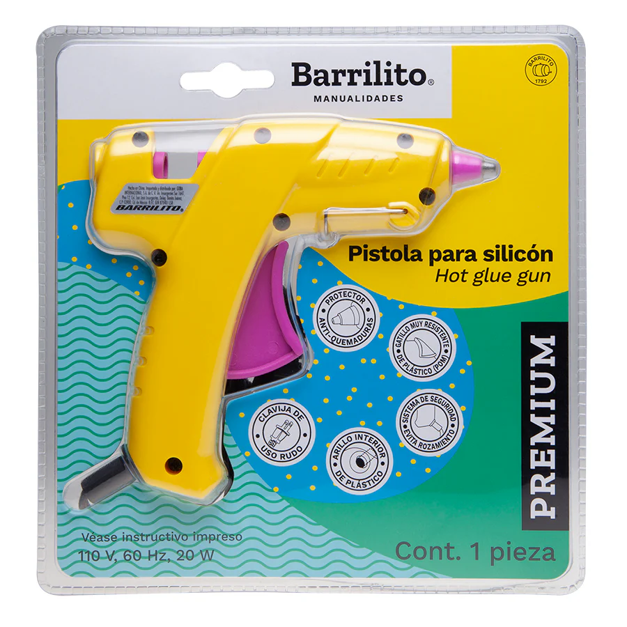 PISTOLA PARA SILICON PREMIUM Barrilito