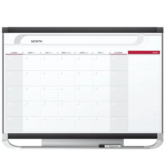 PIZARRA BLANCA T/CALENDARIO (24 X 36)
