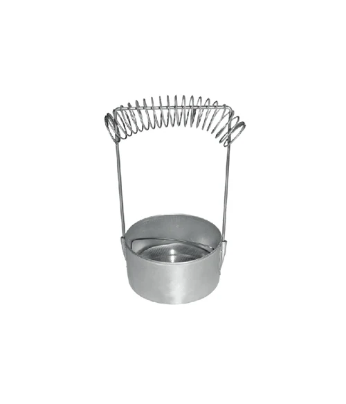 POZUELOS P/LIMPIAR PINCELES ALUMINIO PEQUEÑO