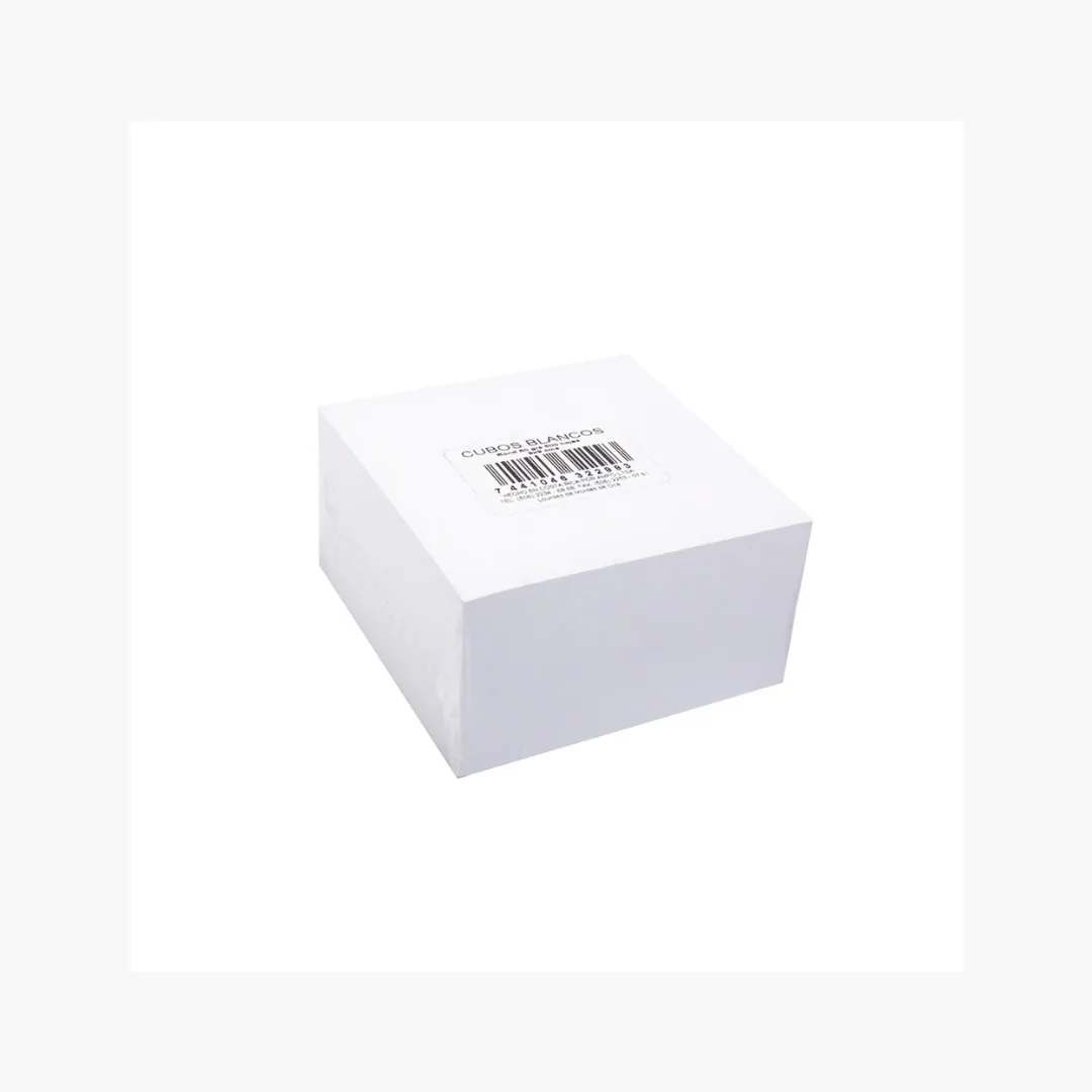REFILL DE PAPEL EN CUBO (3 X 3) BLANCO 500HJS
