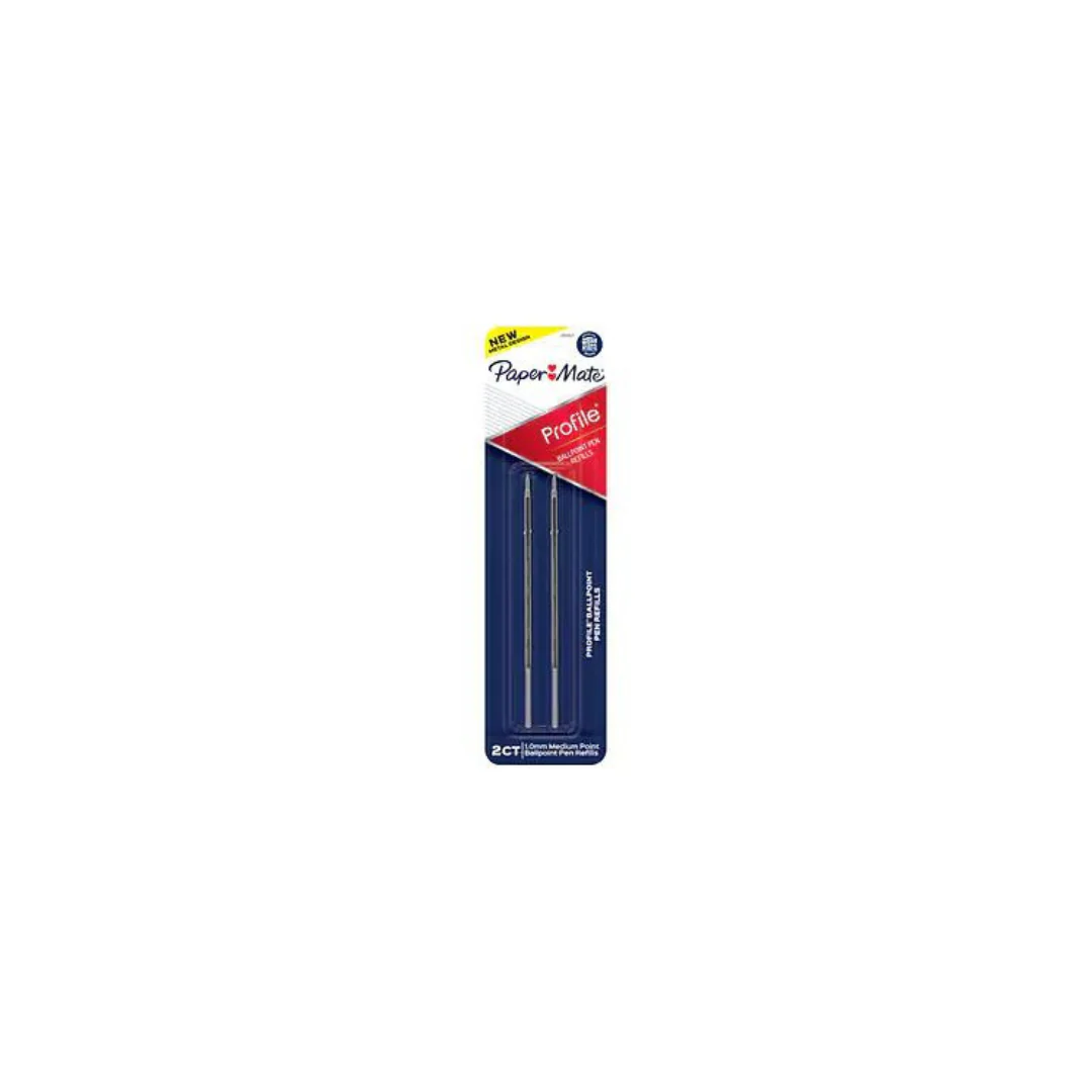 REPUESTOS P/BOLIGRAFOS PROFILE BP 1.0MM 2/1 NEGRO BL