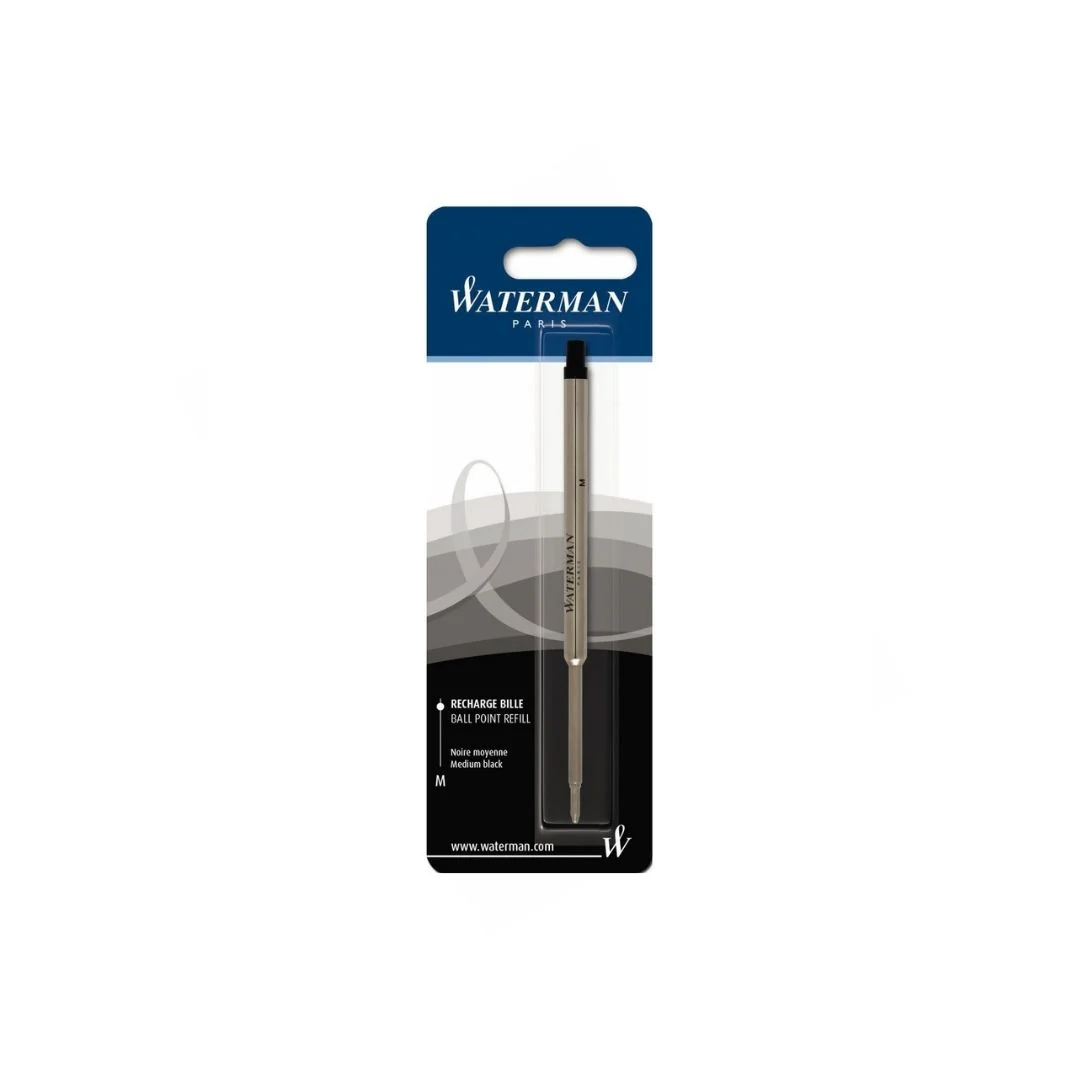 REPUESTOS P/BOLIGRAFOS WATERMAN NEGRO M BLISTER