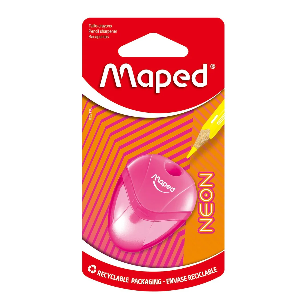 SACAPUNTAS IGLOO NEON 1 HOYO BL - Image 2
