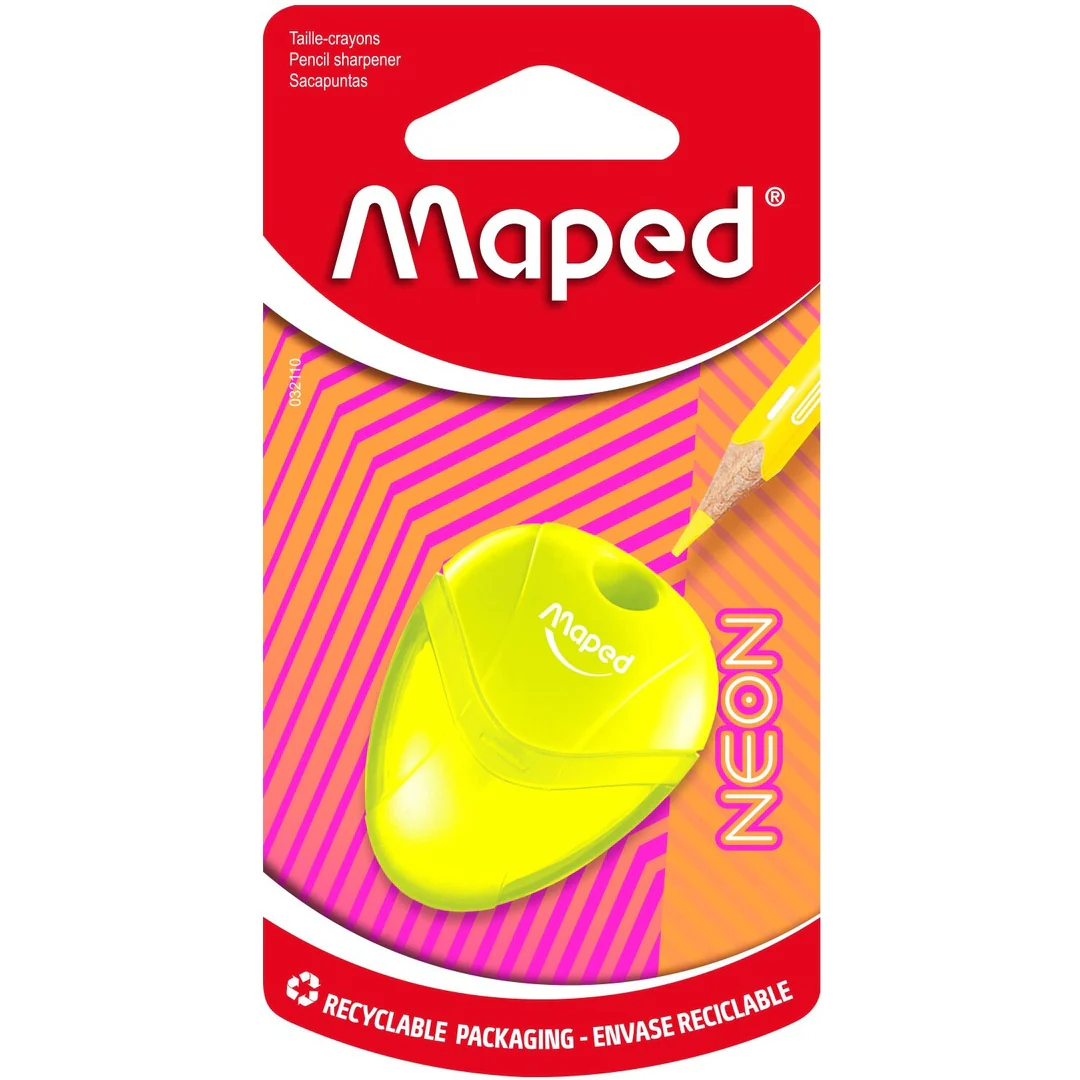 SACAPUNTAS IGLOO NEON 1 HOYO BL - Image 6