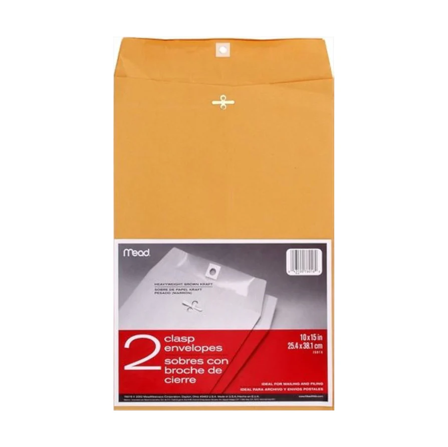 SOBRES MANILA (10 X 15)  2/1 C/BROCHE
