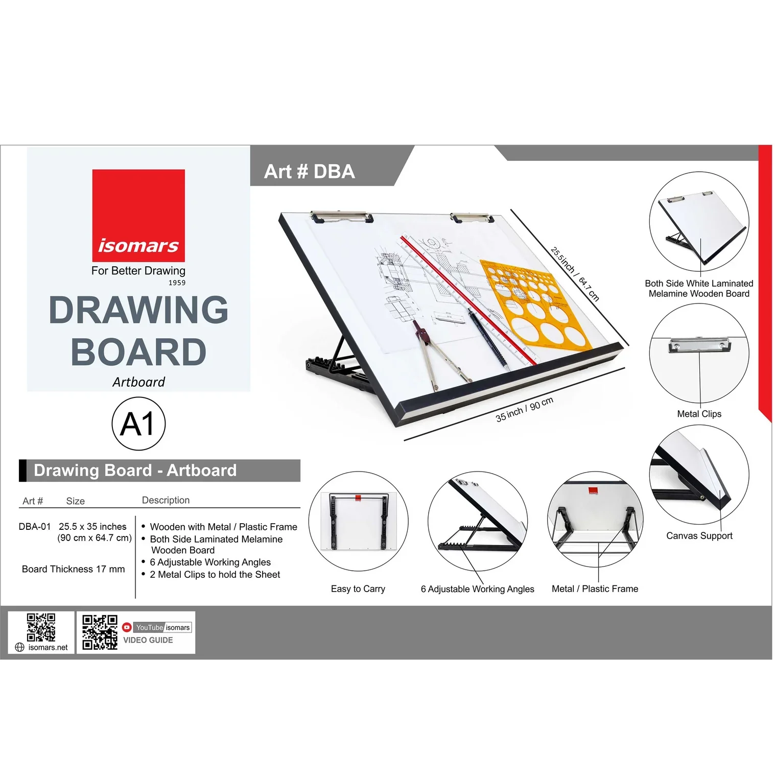 TABLERO DE DIBUJO (25.5 X 35) - Image 4