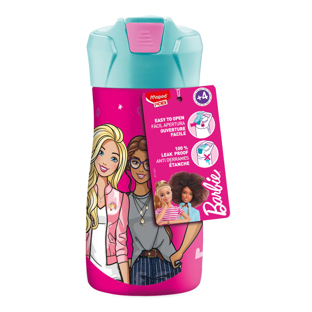 TERMOS P/LIQUIDOS PICNICK BARBIE ANTIDERRAMES