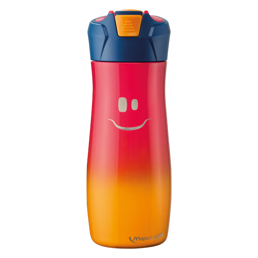 TERMOS PLASTICO P/AGUA PARA NIÑOS 580ML ROSADO - Image 2