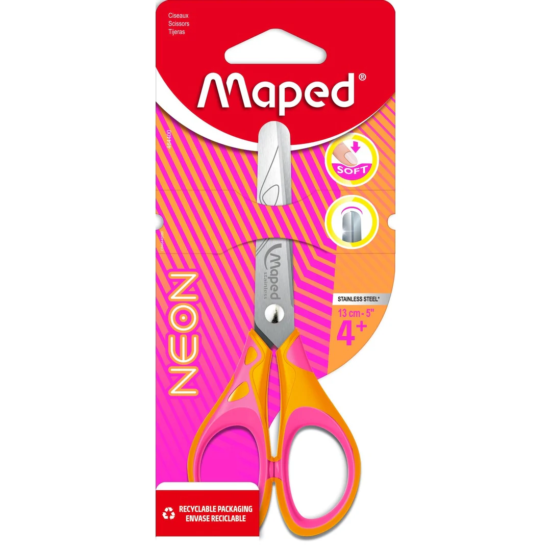 TIJERRAS ESSNTIALS PULSE SOFT NEON 13CMS BLISTER - Image 2